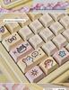 Pixel Hakimi Keycaps - Cream Yellow Personalized Theme Dye-Sublimation PBT Kezhi AKKO Keycaps