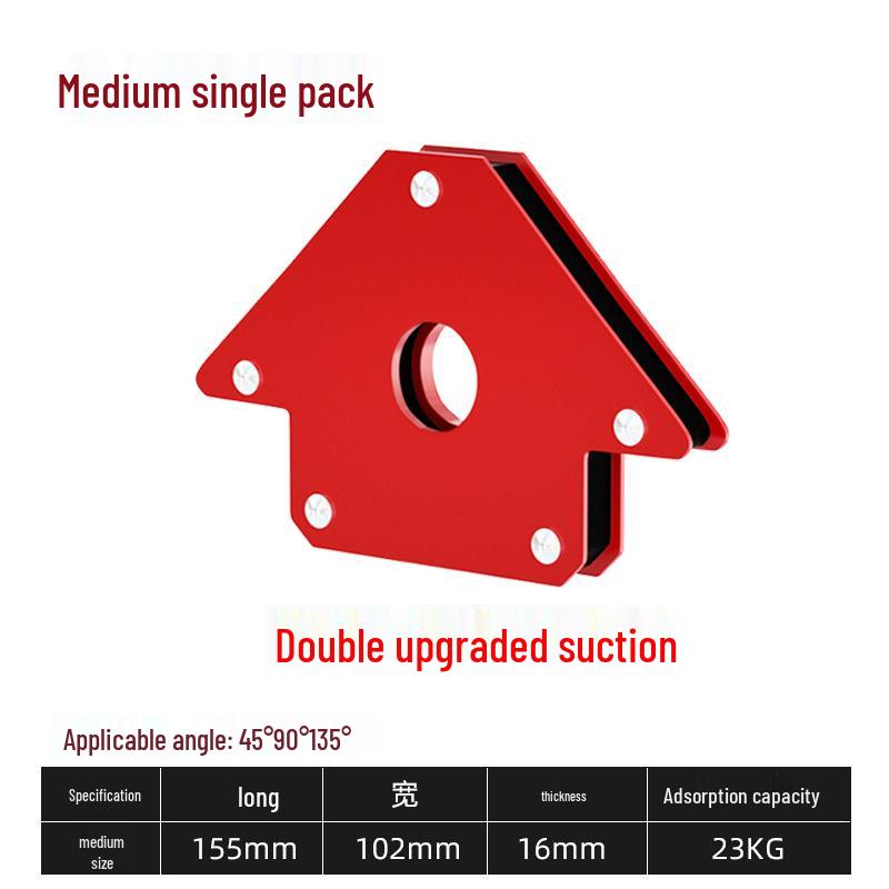 90° Electric Welding Magnet Fixture - Strong Magnetic Angle Locator