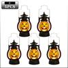 Halloween Pumpkin Ghost Face Lamp Portable Decoration Light for Bar Party Table Atmosphere Prop Halloween Decor Use