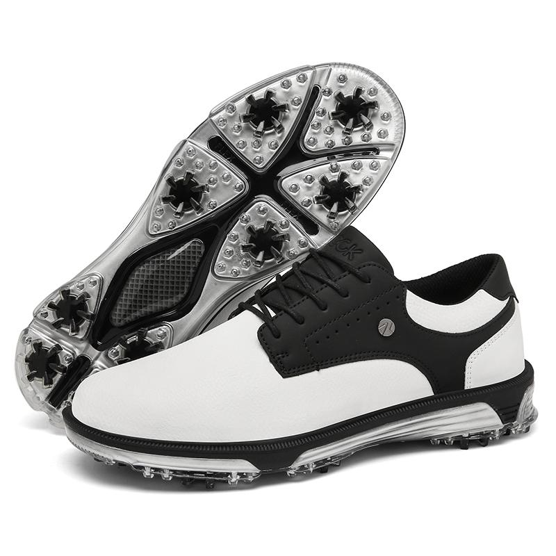 Golfové boty velké velikosti 40-47 Pánské Vodotěsné Golfové tenisky Muži Outdoorová golfová obuv Chůze Sportovní Caddy Shoe Prodyšná Chůze
