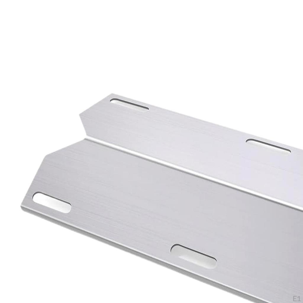 Grill Heat Plate Burner Cover Replacement Part Flames Distributor Tamer for Backyard