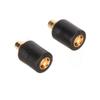 2 Stück MMCX-Kabeladapter Ersatz-MMCX-Kabel verbunden mit für Sennheiser IE300 IE600 IE900 AKG N30 N40 N5005 Schwarz