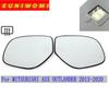 Vidro de Espelho Retrovisor Convexo Aquecido para Porta Lateral de Carro Para MITSUBISHI ASX OUTLANDER 2013 2014 2015 2016 2017 2018
