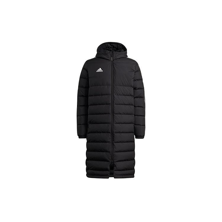 adidas Tiro21L Down Football Hood Warm Down Jacket Men s Black GM5245 L