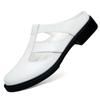 Fashion Spring and Summer Men's Shoes High Quality Breathable Style Design Leisure Party Luxury Daily Shoes Black and White 38-48
