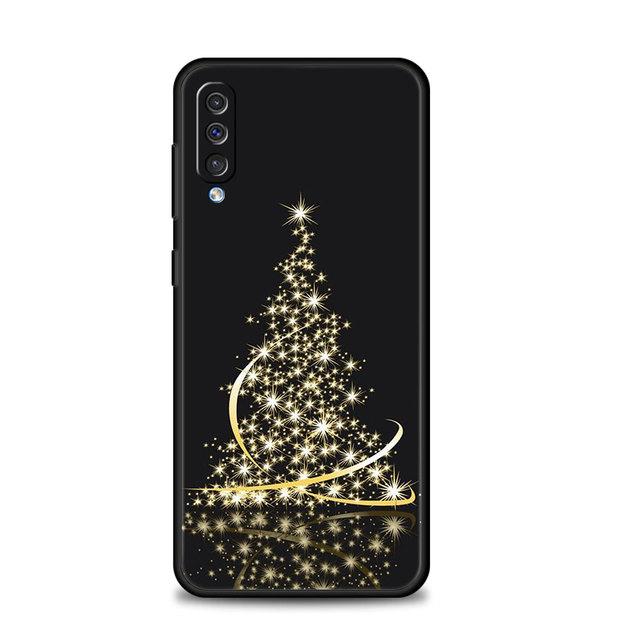 Custodia per telefono per Samsung Galaxy A70 A50 A30s A20s A20e M62 M52 M51 M32 M31 M31s M22 M21 M12 Cover Buon albero di Natale Cervo