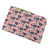 Reptile Sleeping Bag Soft and Warm Bearded Dragon Bed with Pillow for Bearded Dragon Leopard Gecko(Lip Print Green