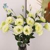 Platycodon Flower Artificial Balloon Flower Real Touch Lisianthus Simulation Big Lisianthus Artificial Realistic