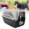 Trasportino per animali in plastica, facile da montare, spazioso, con ottima ventilazione, ideale per viaggi all'aperto.