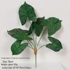Nordic 7-Leaf Artificial Plant Decor Bundle for Indoor Living Room