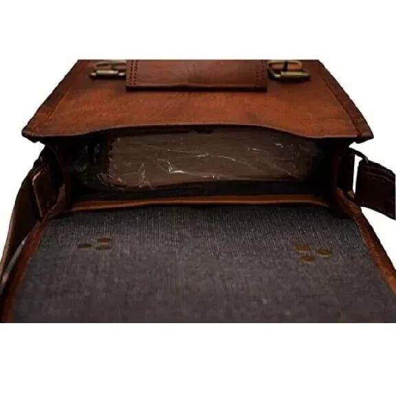 Bag Leather Genuine Messenger Shoulder Men's Crossbody Men Travel Vintage Laptop