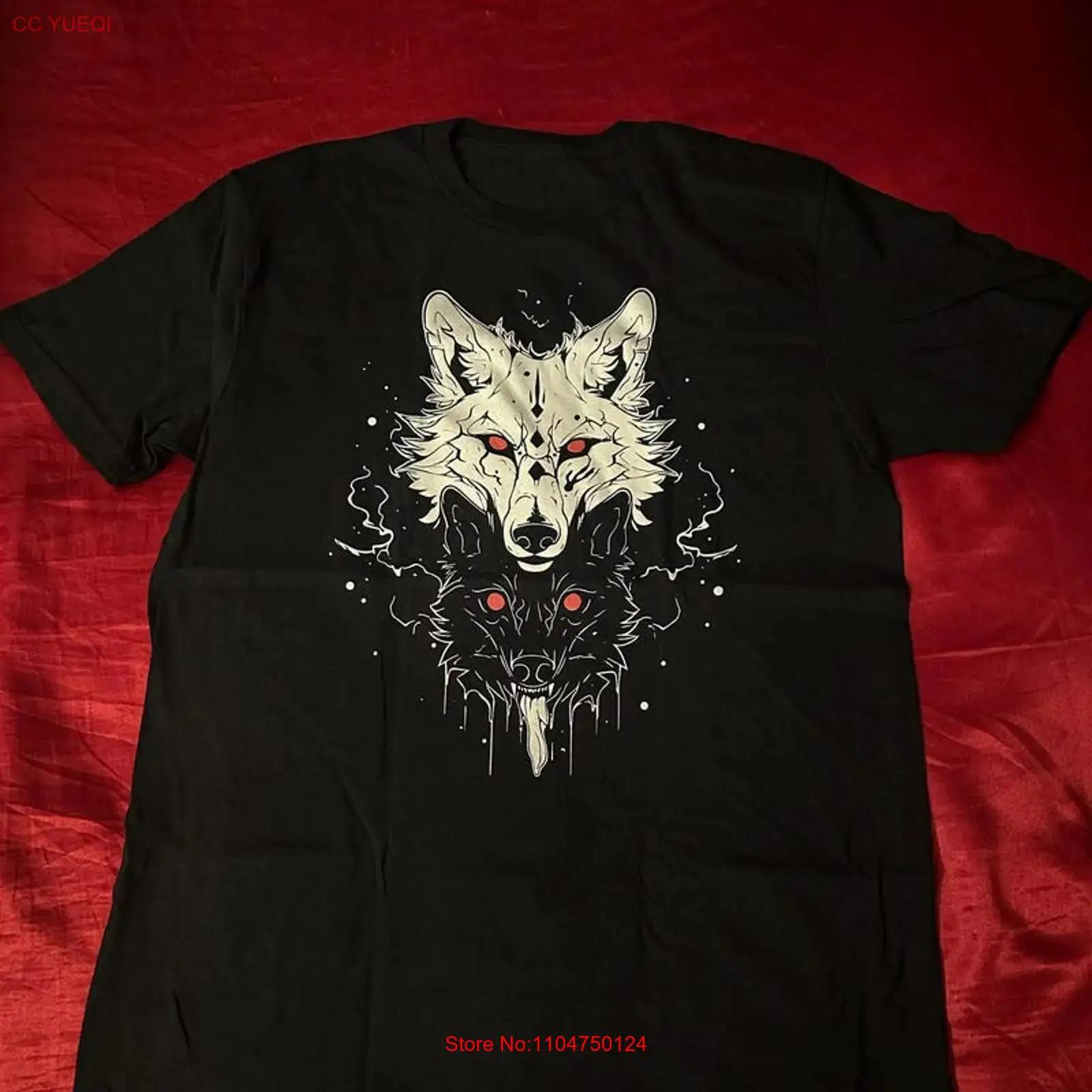 

Horror WereWolf T Shirt Wolf Grunge Clothing Lycanthropy vintage Washed fashion designer clothes homme Versatile Comfortable 5XL різнокольоровий