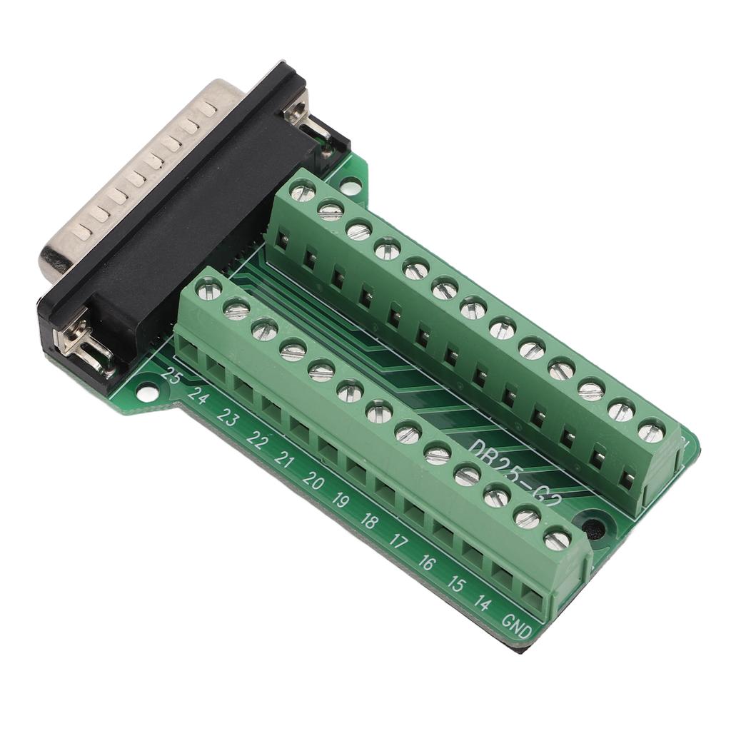 25Pin Terminal Block Connector Signal Module Riveting Type PCB Board for Communication