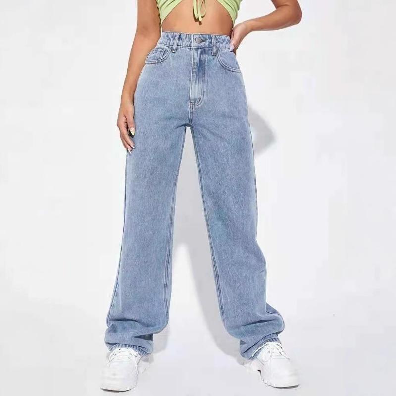 New Jeans Women's Loose Straight Ladies