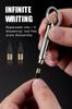 KEEPO LINK Mini Reusable Titanium Mechanical Pencil 2 Replacement Perfect for and School Supplies OLP01 Keychain-Attached (Includes Leads) EDC,