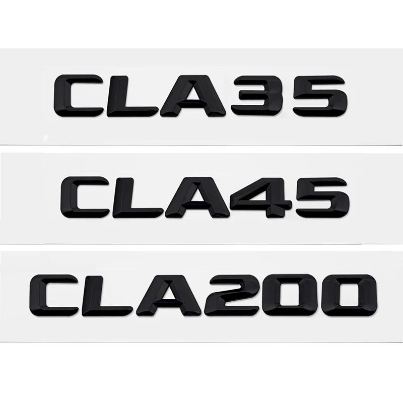 3D Car Rear Truck Sticker Emblem Tail Box Letter Badge Decal for Mercedes Benz CLA35 CLA45 CLA180 CLA200 CLA220 CLA250 CLA260