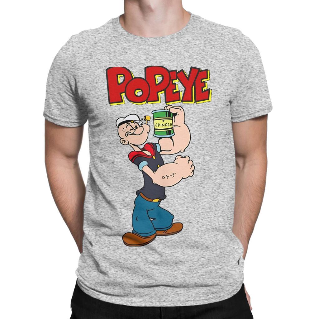 Ppopeye Novelty Graphic 100 Cotton Tshirt Ppopeye Tees Tops For Unisex