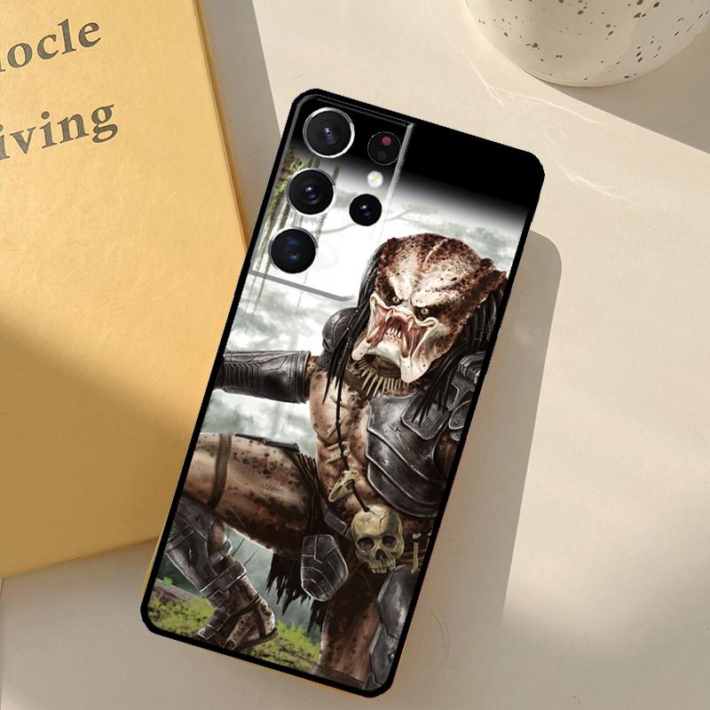 Alien Predator Phone Case For Samsung Galaxy S24 Ultra S20 S21 S22 S23 S25 S9 S10 Plus S23 FE Cover Shell