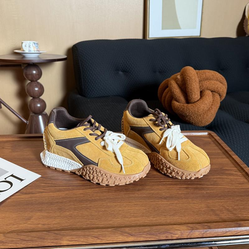 Blue Cabinet, Inner Height-increasing Moral Training Shoes for Women, Small People, Thick-soled and Versatile Forrest Gump Casual Sports Shoes, Autumn