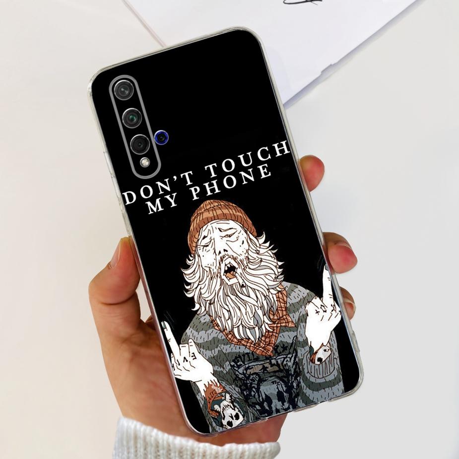 For Huawei Honor 20 Case YAL-L21 YAL-AL00 Luxury Painted Cover Soft Silicone Phone Case For Huawei Nova 5T Nova5T Honor20 Bumper