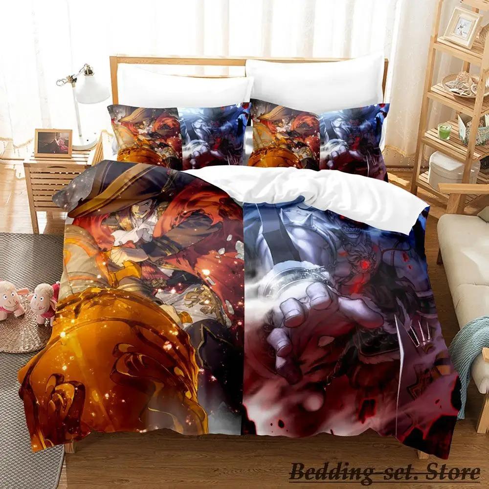 Fate Grand Order Bedding Set Single Twin Full Queen King Size Bed Set Aldult Kid Bedroom Duvetcover Sets Anime Parure De Lit Bed Tool