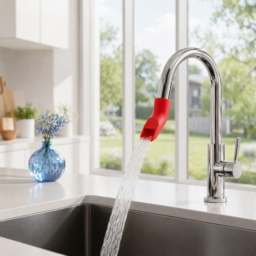 Extended Length Kitchen Faucet Extender Splash-proof Water Faucet Extender Bathroom Accessories