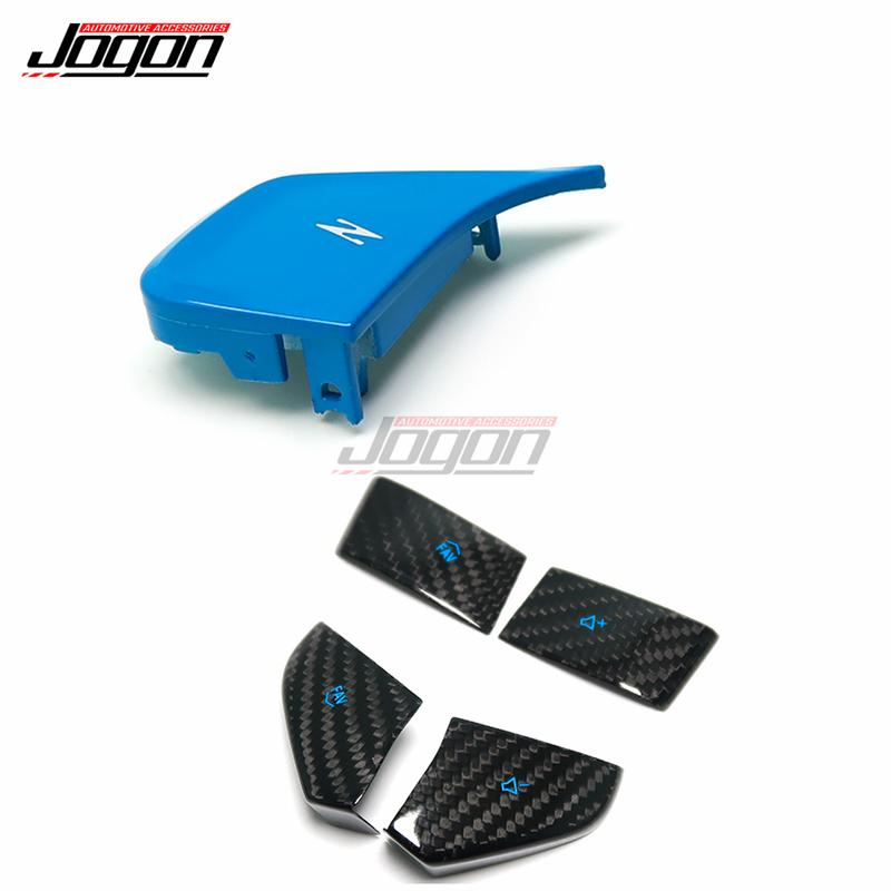 5PCS Car Steering Wheel Volumen Button Control Switch With Z Button Cover Trim For Corvette C8 Stingray Z06 Coupe Z07 -2024