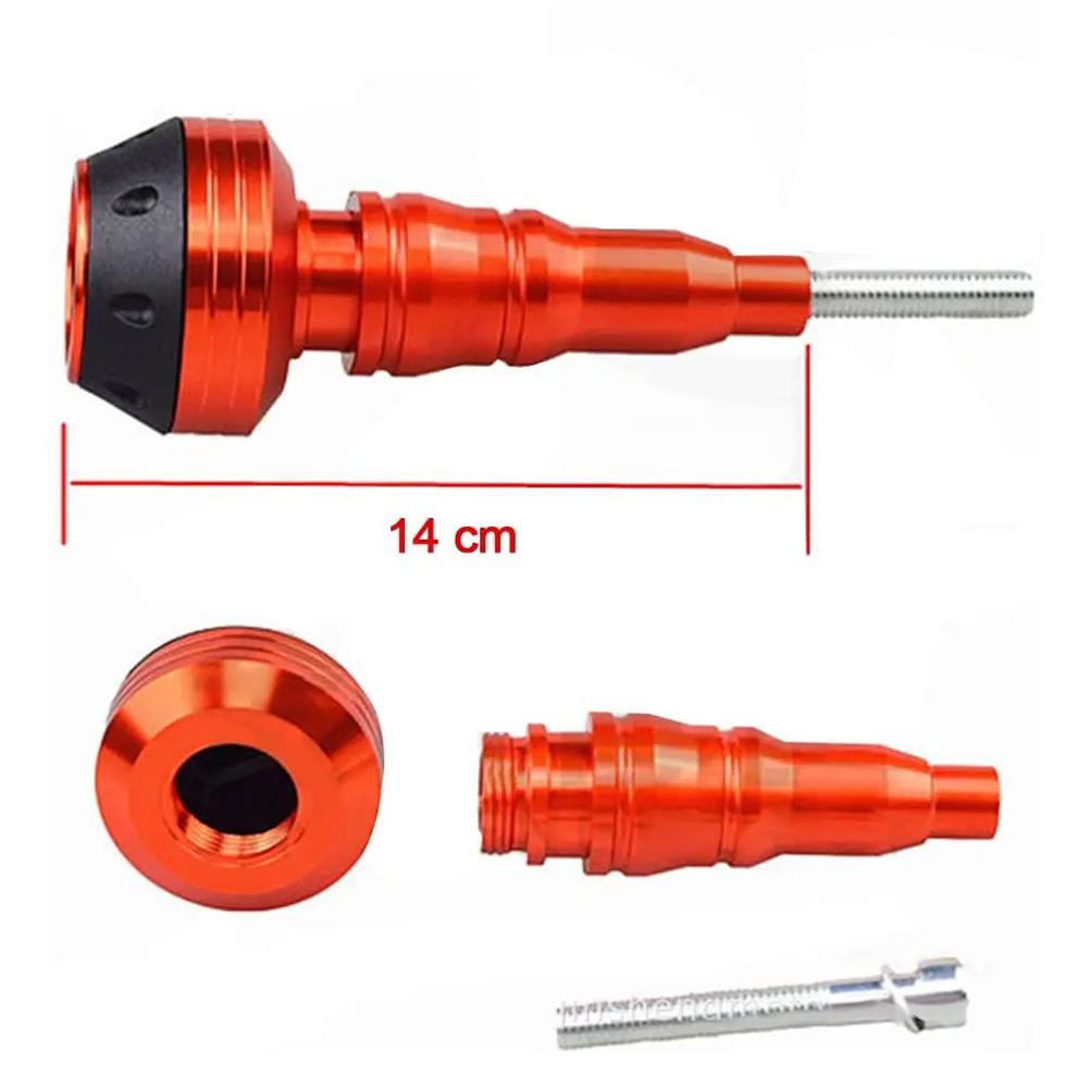 Protector deslizante de marco para motocicleta M10 de 10 mm, universal, antichoque, 1 unidad