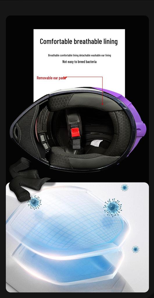 3C/DOT Color-Changing Dragon Motorcycle Helmet: Warm, All-Seasons, Half Helmet for Men and Women, Full Face Winter Safety Gear
