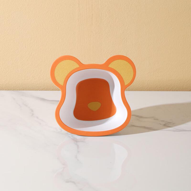 ZISIZ Flowing Gold Bear Children s Feeding Set