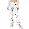 Girls' Flared Leggings - Printed Bell Bottom Pants