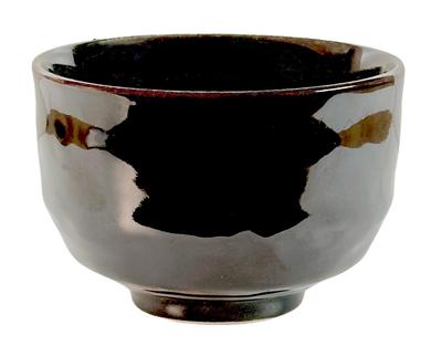 Mino Ware Small Matcha Ame Tenmoku (Mi) 4202