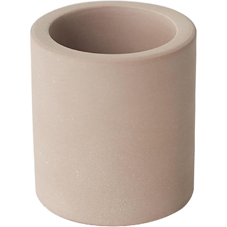 Diatomite Toothbrush Holder Toothpaste Stand Shelf Bathing Accessory for Home Bathroom Storage Cup Diatomite Toothbrush Holder Brown, Beige