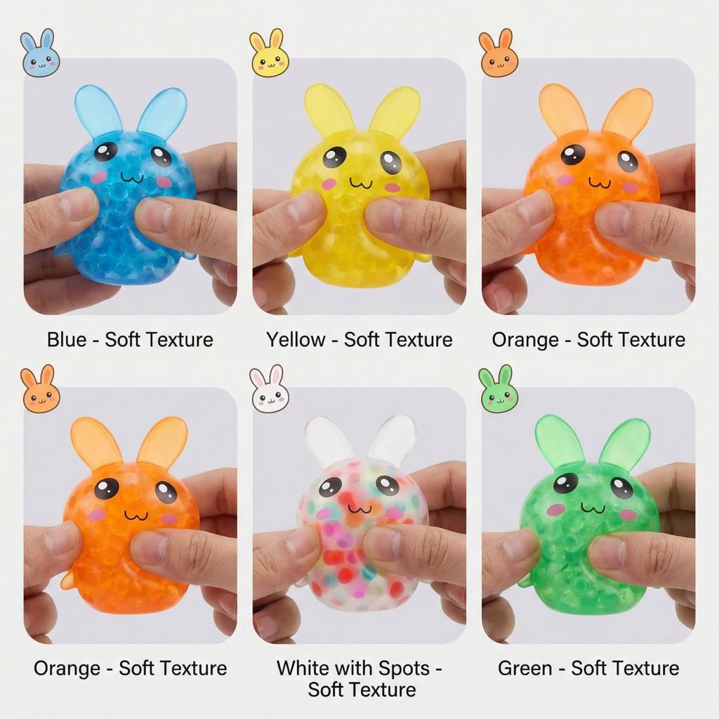 Easter Basket Stuffing  Easter Basket Stuffing  Easter Toy Stress-relieving Finger Ball  Easter Basket Gift Ideas 5pcs  10ml