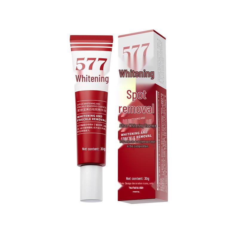 

577 Осветляющая сыворотка для удаления веснушек: Эффективно отбеливает, растворяет меланин, осветляет пигментные пятна, увлажняет и обеспечивает подлинные антижелтые преимущества.