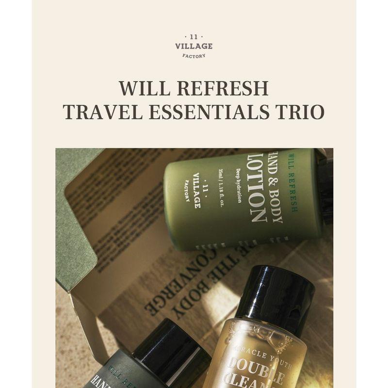 Village 11 Factory Will Refresh Travel Essentials Trio