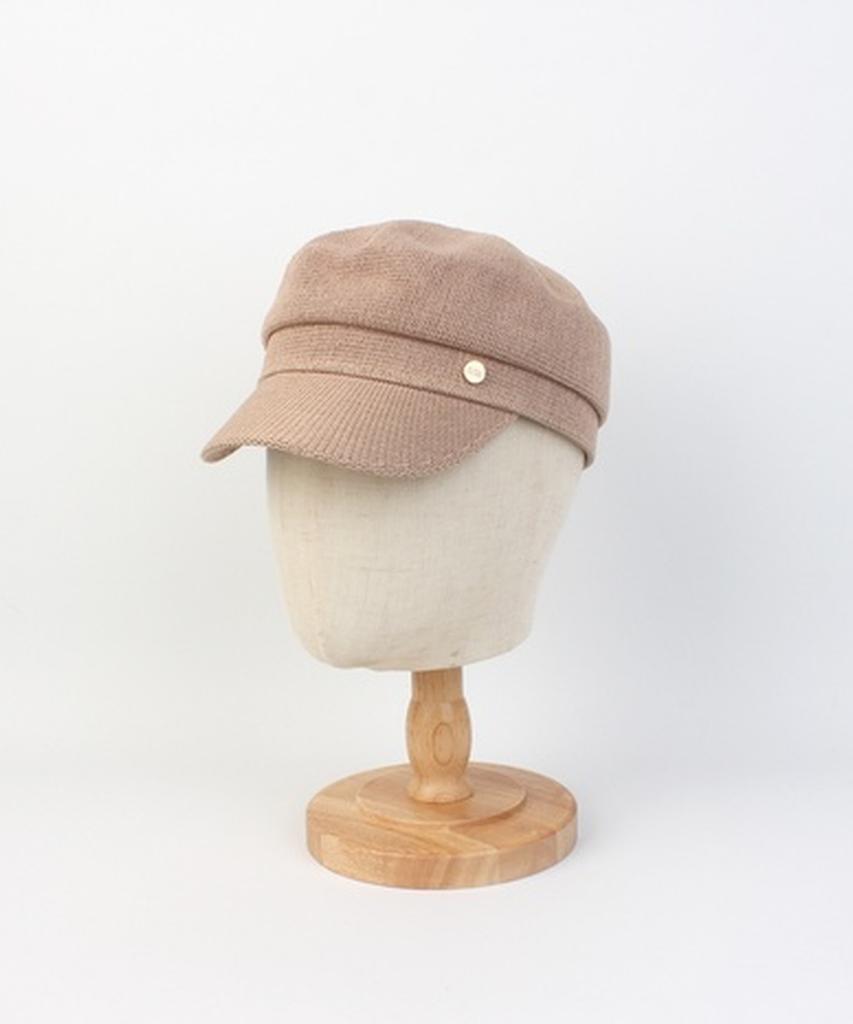 Yunibeosyeolkemiseuteuli Paper Logo Beige Marine Cap