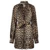 Biba Womens/Ladies Leopard Print Balloon Sleeve Mini Dress