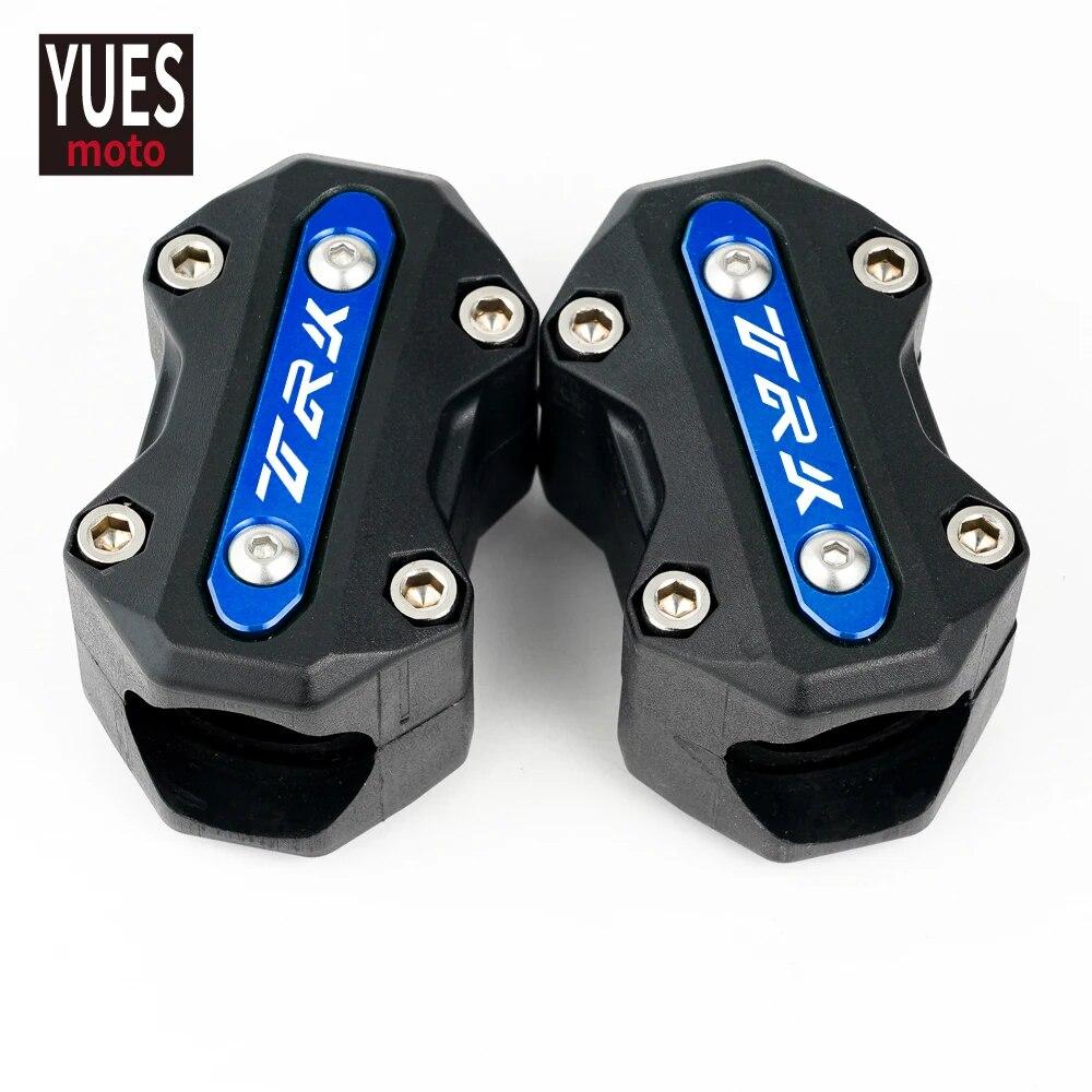 Motorcycle Accessories CNC Crash Bars Decorative Block Engine Guard Bumper Protector For Benelli TRK502 TRK 502 521 502X