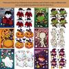 Theme Halloween Creative Vampire Pumpkin Kids Stickers For Diy Projects Fun And