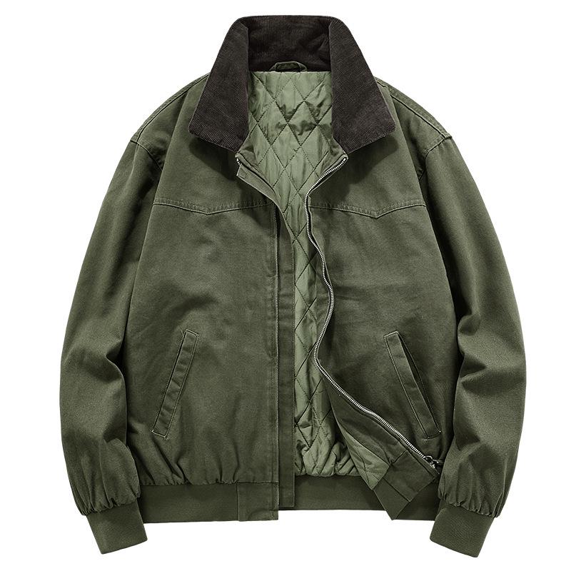 Men`s Retro Pilot Lambswool Jacket -