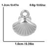 10pcs/Lot No Fade Metal Charm Sword Marine Organism Stainless Steel Pendants For Jewelry Making Supplies Animal Charms Findings