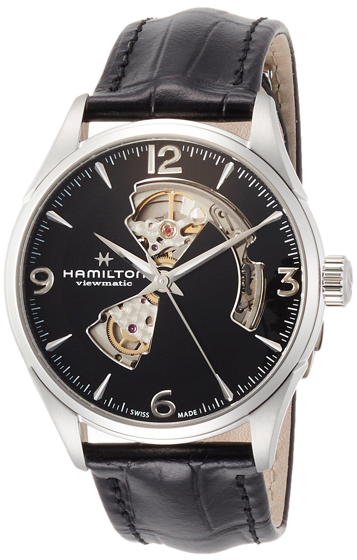 

HAMILTON Watch Genuine Warranty Jazzmaster Open Heart Gents Mechanical Automatic Winding H32705731 Imported [Hamilton] Men s [Regular Product]