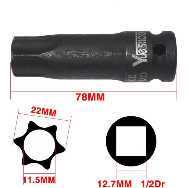 Camshaft Screw Removal Socket, Compatible with M270 M271 M274 M276 M264 M278 M15