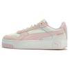 Puma Buty Skateboardowe Carina Street Niskie Damskie Białe Różowe 405812-02