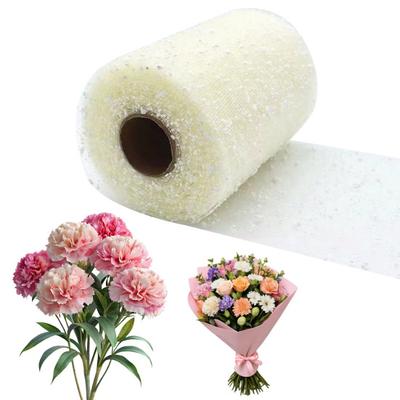Rollo de Tela de Tul con Purpurina 6 Pulgadas 15 Yardas Cinta de Carrete Brillante Malla de Lentejuelas para Falda Tutú DIY Camino de Mesa Fondo de Escenario de Boda Envoltura de Regalo