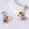 Cute Yellow Food Pumpkin Car Cake Avocado Pizza Charm Bead Components Bead Components Copper Metal High Quality Fine Jewelry Compatible With Bracelet