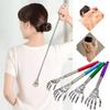 Retractable Magic Hand Back Scratcher Stainless Steel Self Use Itch Relief Massager Care Tool Household Gadget Perfect Gift