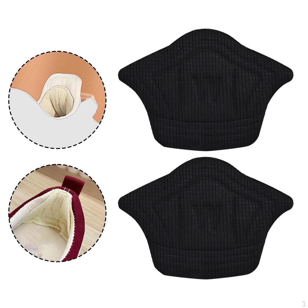 1 Pair Heel Cushion Pads Feet Pad Stickers Non Slip Blister Prevention Protectors
