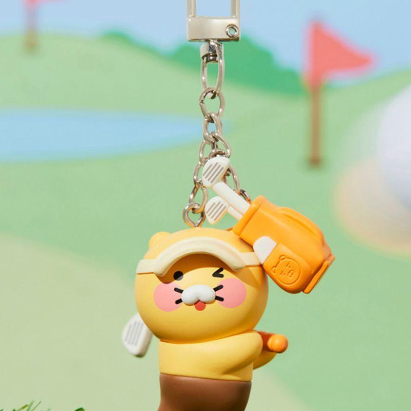 

KAKAO FRIENDS Sports Figure Keychain Golf_Chunshik single type